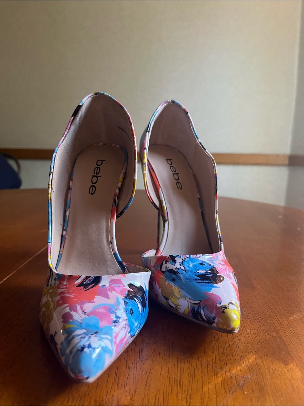 Bebe Farnaz Pumps Shoes Flora Pink Heels